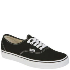 Vans Authentic Canvas Trainers - Black/White -Vans || Clarks || Ugg Sales 10491511 1327333534 571003
