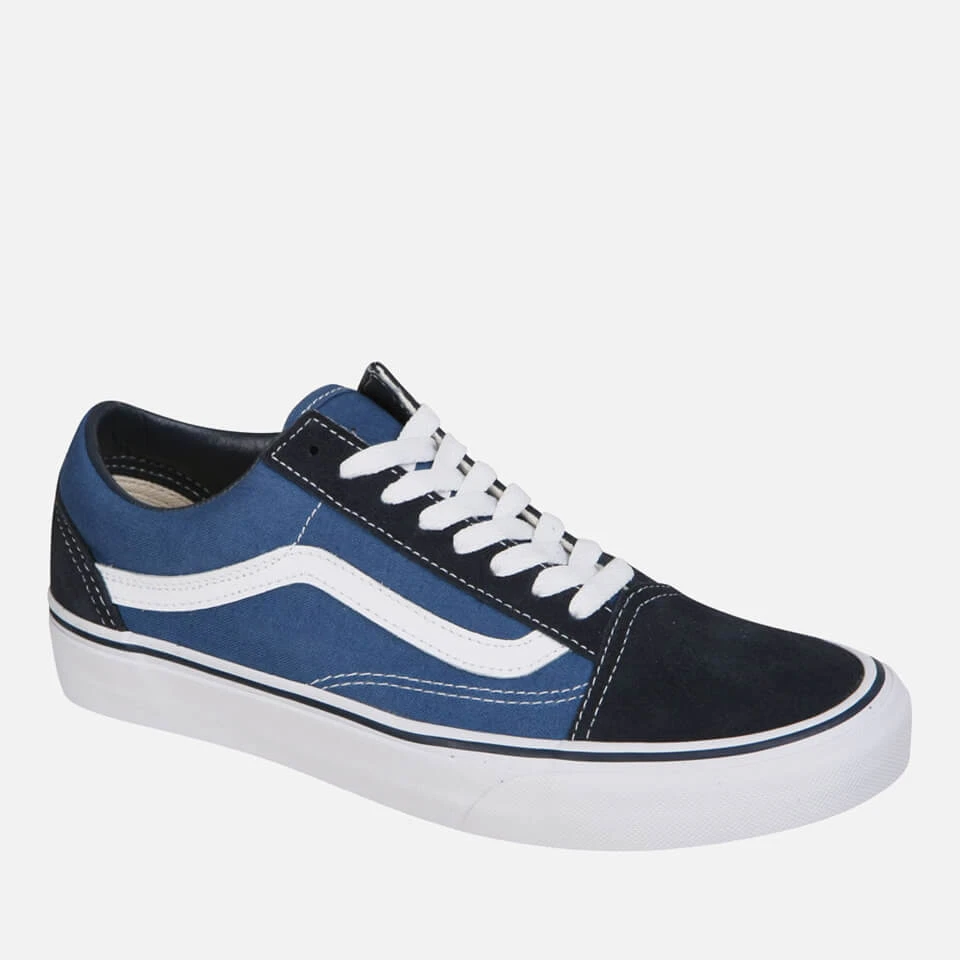 Vans Old Skool Trainers - Navy 6 Vans Old Skool Trainers - Navy - Image 4