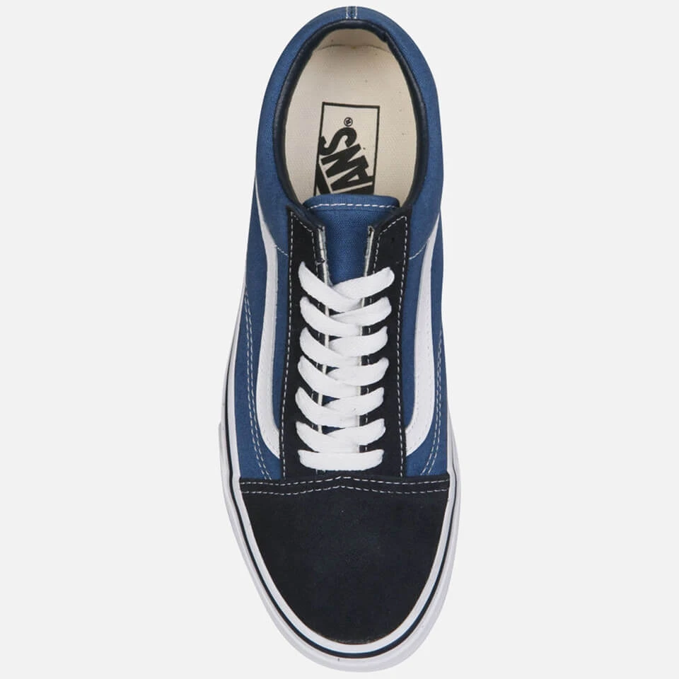 Vans Old Skool Trainers - Navy 7 Vans Old Skool Trainers - Navy - Image 5
