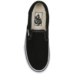 Vans Classic Slip-On Trainers - Black -Vans || Clarks || Ugg Sales 10651393 1359989559 36554