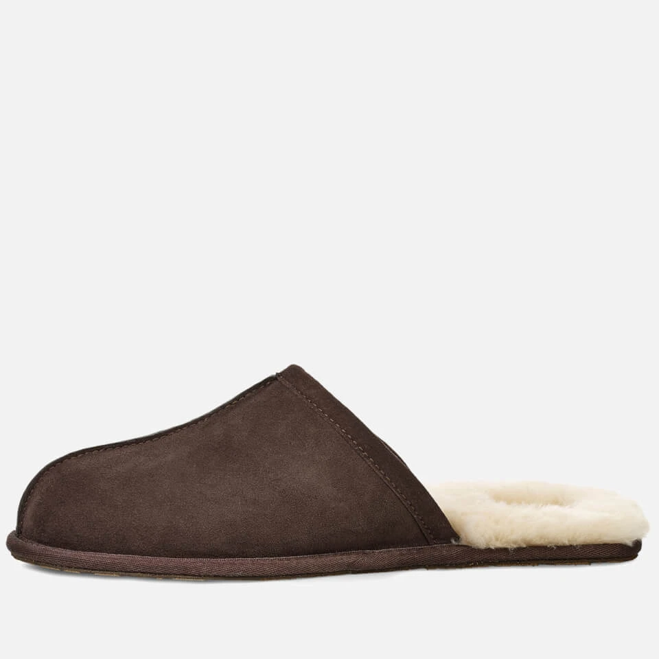 UGG Men's Scuff Suede Sheepskin Slippers - Espresso 6 UGG Men's Scuff Suede Sheepskin Slippers - Espresso - Image 4