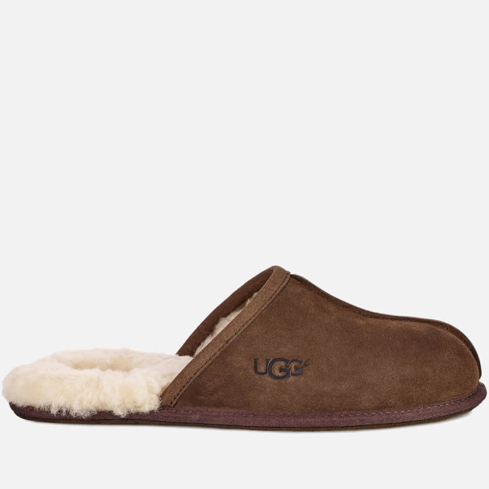 UGG Men's Scuff Suede Sheepskin Slippers - Espresso 3 UGG Men's Scuff Suede Sheepskin Slippers - Espresso