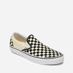 Vans Classic Slip-On Trainers - Black/White Checkerboard -Vans || Clarks || Ugg Sales 10715487 1104648622174541