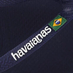 Havaianas Men's Brasil Logo Flip Flops - Navy Blue -Vans || Clarks || Ugg Sales 10907493 2145047543742094