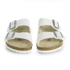 Birkenstock Women's Arizona Slim Fit Double Strap Sandals - White -Vans || Clarks || Ugg Sales 10960576 1204344059756094