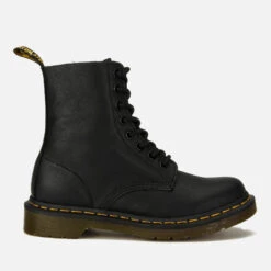Dr. Martens Women's 1460 Pascal Virginia Leather 8-Eye Boots - Black