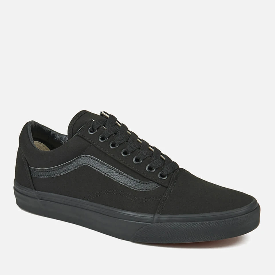 Vans Old Skool Trainers - Black 6 Vans Old Skool Trainers - Black - Image 4
