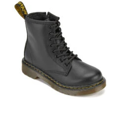 Dr. Martens Kids' 1460 Softy Leather Lace-Up Boots - Black -Vans || Clarks || Ugg Sales 11293514 9694403998056678
