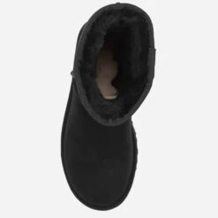 UGG Women's Classic Short II Sheepskin Boots - Black -Vans || Clarks || Ugg Sales 11307489 1074492323191706