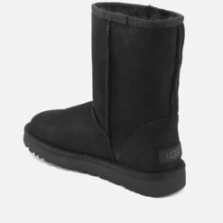 UGG Women's Classic Short II Sheepskin Boots - Black -Vans || Clarks || Ugg Sales 11307489 2654718859593523