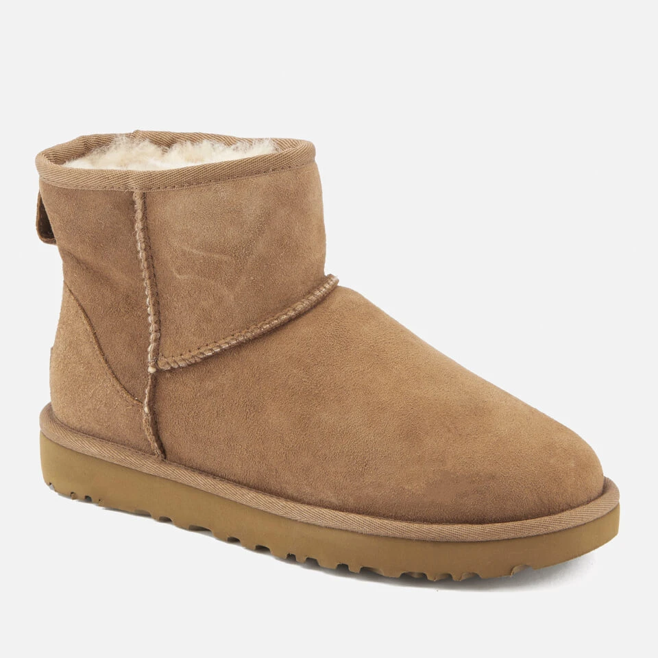 Ugg Women's Classic Mini II Sheepskin Boots - Chestnut 4 Ugg Women's Classic Mini II Sheepskin Boots - Chestnut - Image 2