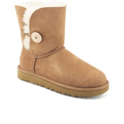 UGG Women's Bailey Button II Sheepskin Boots - Chestnut -Vans || Clarks || Ugg Sales 11307734 6254508358614133
