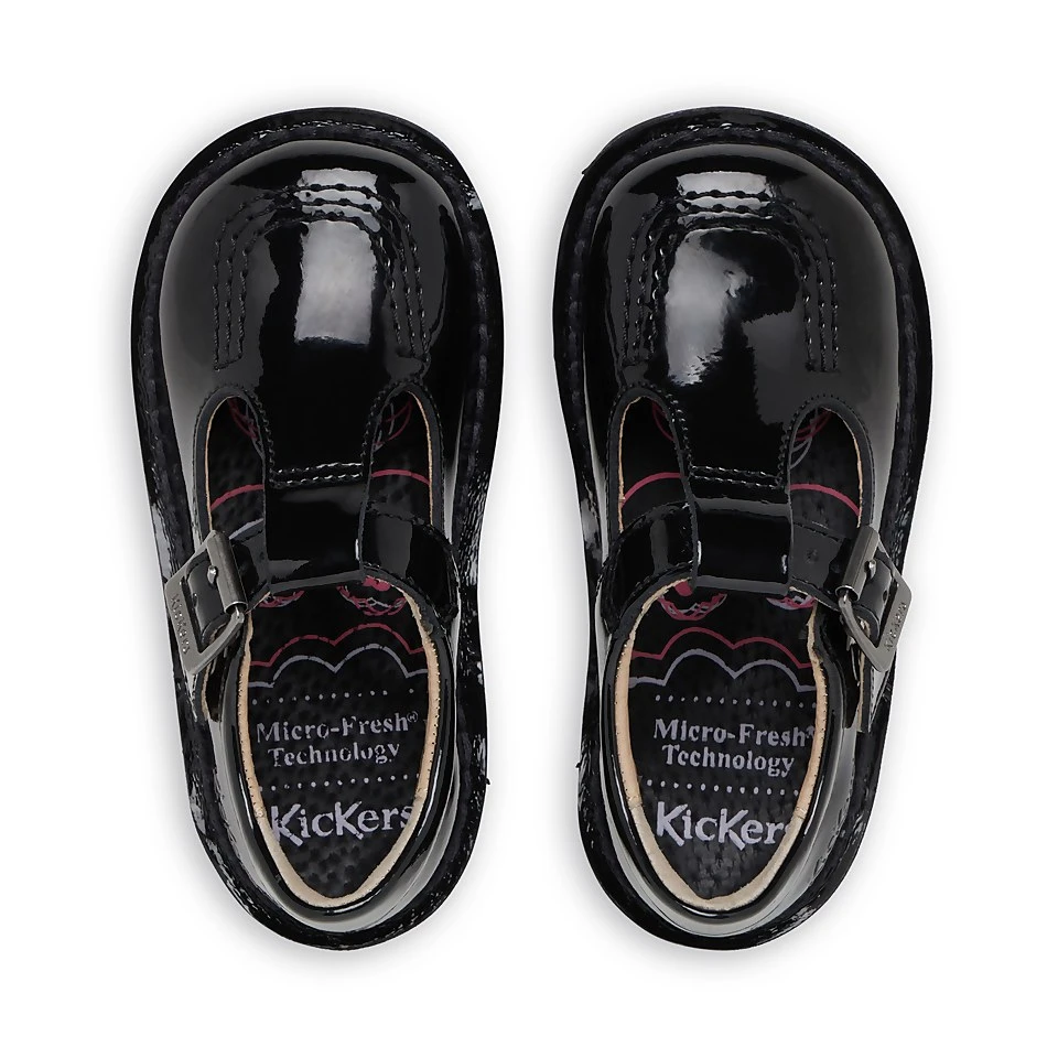 KICKERS KICK T BAR PATL IF BLACK 6 KICKERS KICK T BAR PATL IF BLACK - Image 4