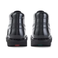 Kickers Youth Kick Hi Patent Leather Boots - Black -Vans || Clarks || Ugg Sales 11311325 1754877247603354