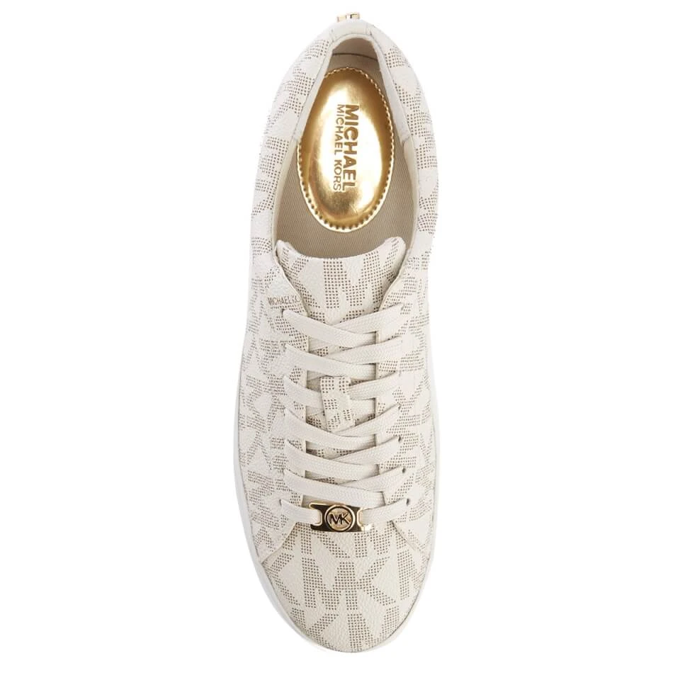 MICHAEL Michael Kors Women's Keaton Cupsole Trainers - Vanilla 5 MICHAEL Michael Kors Women's Keaton Cupsole Trainers - Vanilla - Image 3