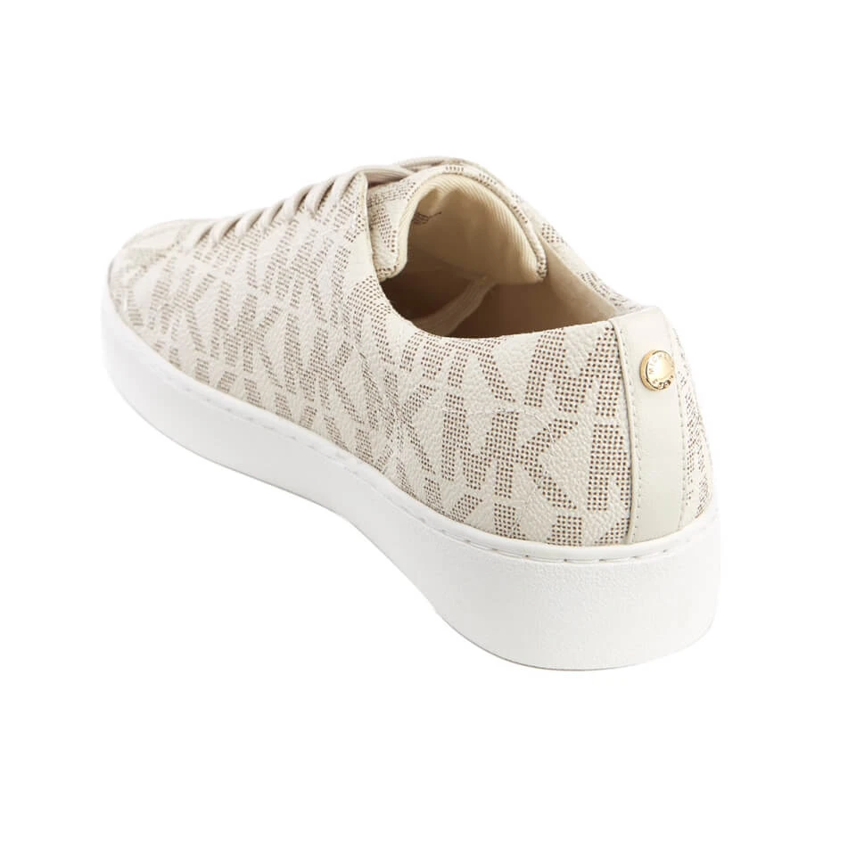 MICHAEL Michael Kors Women's Keaton Cupsole Trainers - Vanilla 6 MICHAEL Michael Kors Women's Keaton Cupsole Trainers - Vanilla - Image 4