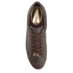 MICHAEL MICHAEL KORS Women's Keaton Stripe Trainers - Brown -Vans || Clarks || Ugg Sales 11395100 3294474460196672