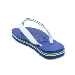 Havaianas Kids' Brasil Logo Flip Flops - Marine Blue 14 Havaianas Kids' Brasil Logo Flip Flops - Marine Blue -Vans || Clarks || Ugg Sales 11407531 2394483039272804