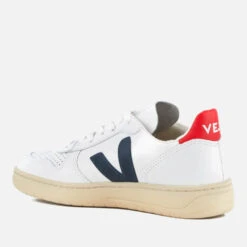 Veja Women's V-10 Leather Trainers - Extra White/Nautica/Pekin 11 Veja Women's V-10 Leather Trainers - Extra White/Nautica/Pekin -Vans || Clarks || Ugg Sales 11473621 1604507149973830