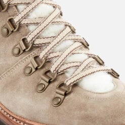 Grenson Women's Nanette Suede Hiking Style Boots - Maple -Vans || Clarks || Ugg Sales 11719880 1414622431642776