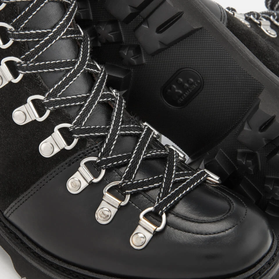 Grenson Women's Nanette Leather Hiking Lace Up Boots - Black 6 Grenson Women's Nanette Leather Hiking Lace Up Boots - Black - Image 4