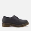 Dr. Martens Women's 1461 W Virginia Leather 3-Eye Shoes - Black