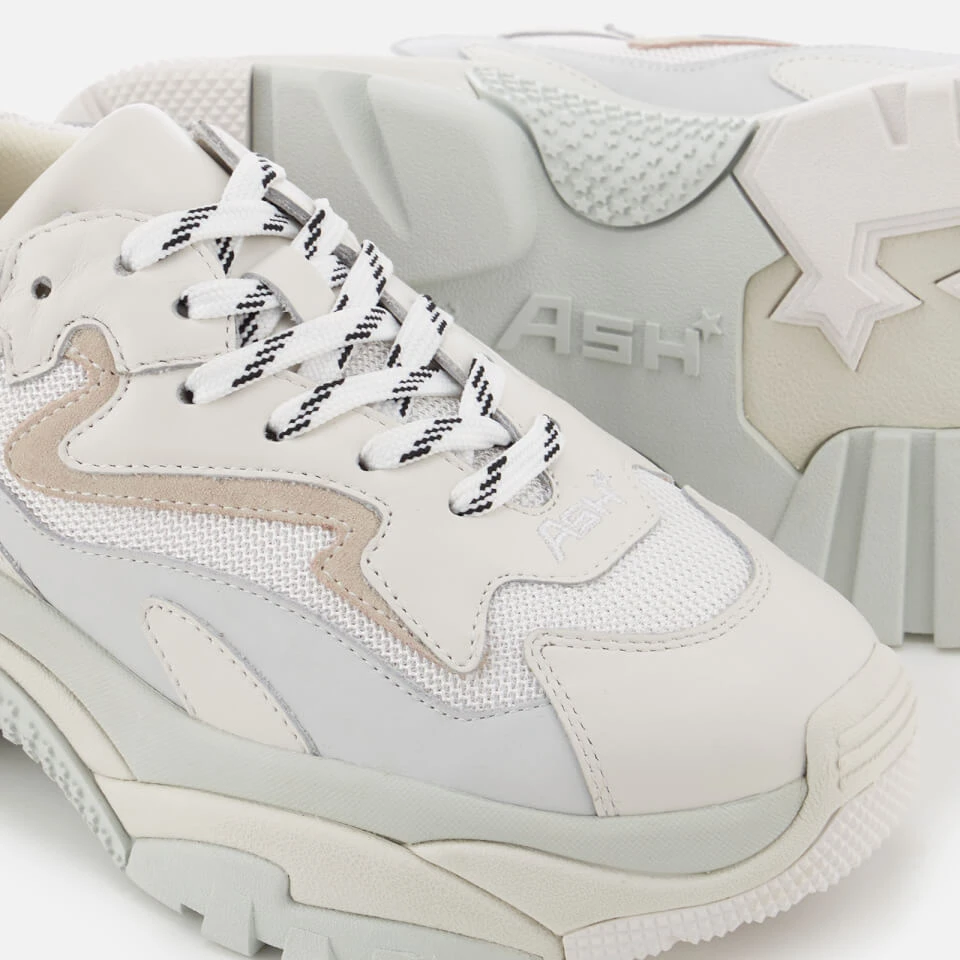 Ash Women's Addict Chunky Running Style Trainers - Off White/White 6 Ash Women's Addict Chunky Running Style Trainers - Off White/White - Image 4