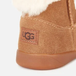 UGG Toddlers' Ramona Fluff Top Sheepskin Boots - Chestnut -Vans || Clarks || Ugg Sales 11835989 1574794787508691
