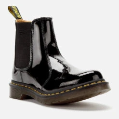 Dr. Martens Women's 2976 Patent Lamper Chelsea Boots - Black -Vans || Clarks || Ugg Sales 12105504 1104695524949528