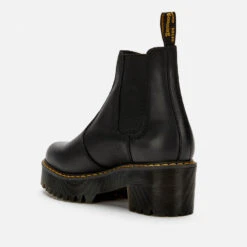 Dr. Martens Women's Rometty Leather Chunky Sole Chelsea Boots - Black -Vans || Clarks || Ugg Sales 12105568 2094690108149384