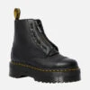 Dr. Martens Women's Sinclair Leather Zip Front Boots - Black -Vans || Clarks || Ugg Sales 12105575 9965002442541834