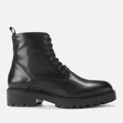 Vagabond Women's Kenova Leather Lace-Up Boots - Black