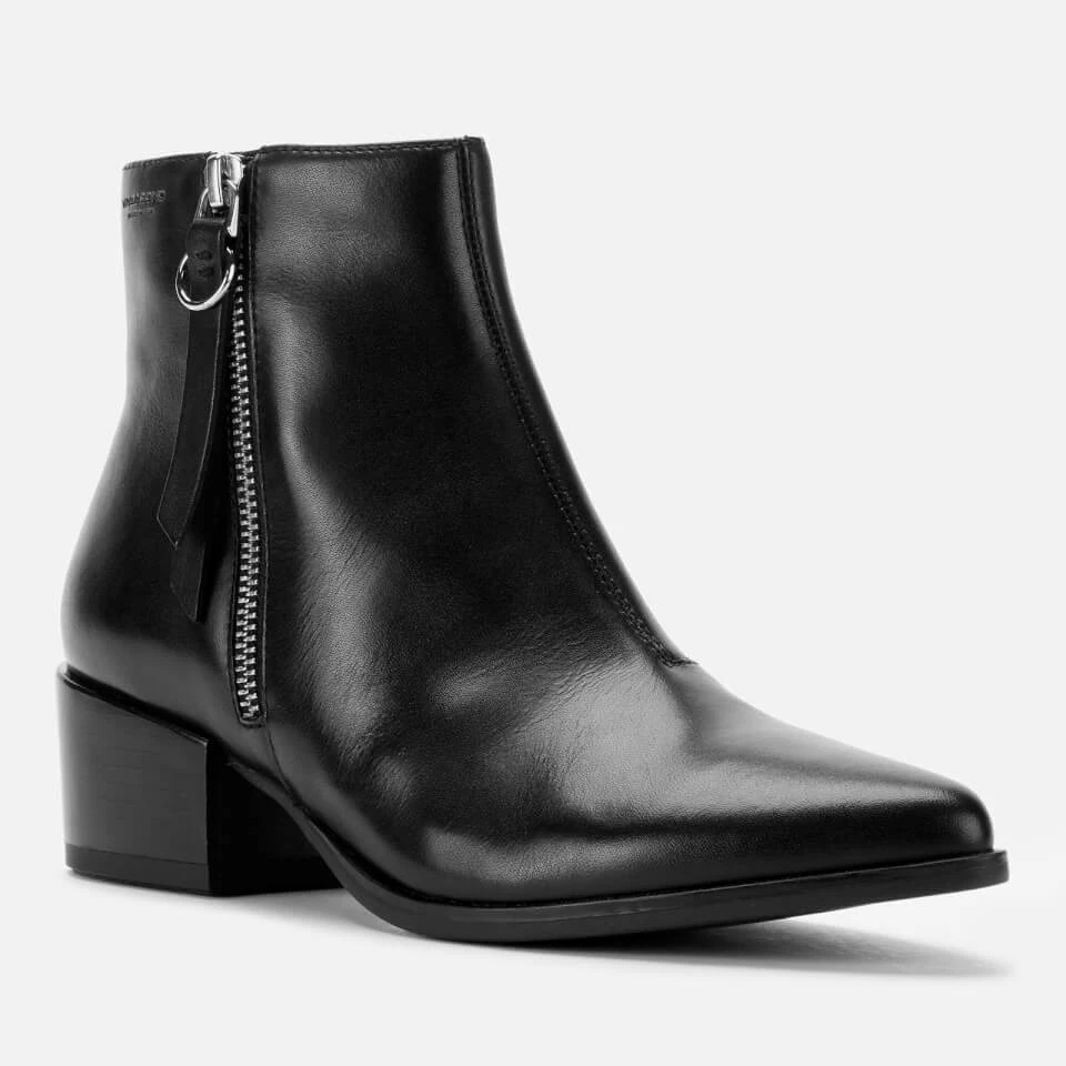 Vagabond Women's Marja Leather Heeled Ankle Boots - Black 4 Vagabond Women's Marja Leather Heeled Ankle Boots - Black - Image 2