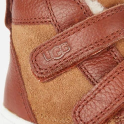 UGG Toddlers' Rennon II Hi-Top Trainers - Chestnut -Vans || Clarks || Ugg Sales 12202365 1684794788395260