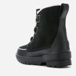 Sorel Women's Torino Waterproof Suede Hiking Style Boots - Black -Vans || Clarks || Ugg Sales 12226309 1304710038926701