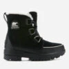 Sorel Women's Torino Waterproof Suede Hiking Style Boots - Black -Vans || Clarks || Ugg Sales 12226309 3864710038842995