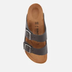 Birkenstock Men's Arizona Oiled Leather Double Strap Sandals - Black -Vans || Clarks || Ugg Sales 12360853 1414751287617861
