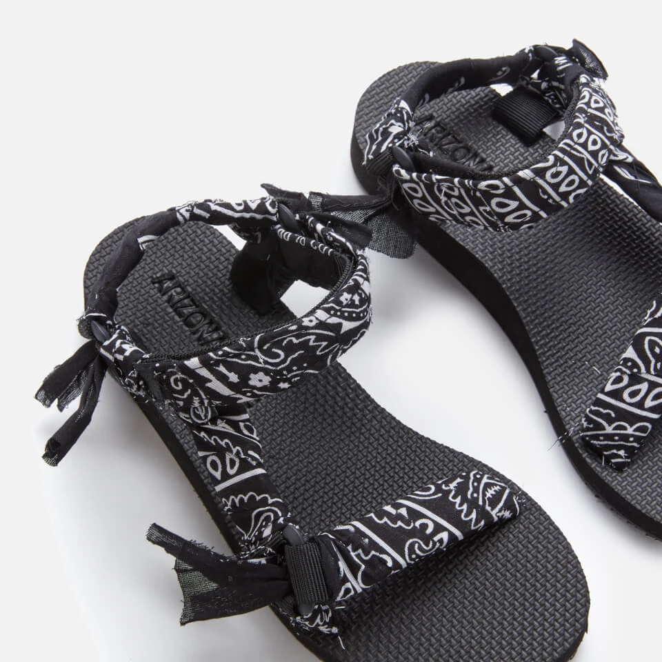 Arizona Love Women's Trekky Bandana Sandals - Black 5 Arizona Love Women's Trekky Bandana Sandals - Black - Image 3
