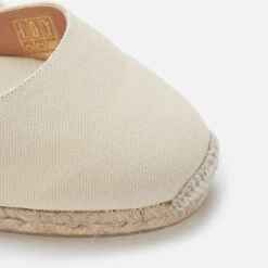 Castañer Women's Carina Wedged Espadrille Sandals - Ivory -Vans || Clarks || Ugg Sales 12451389 8644748713834335