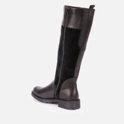 Clarks Women's Orinoco 2 Hi Leather/Warm Lined Knee High Boots - Black -Vans || Clarks || Ugg Sales 12552467 1964817417936445