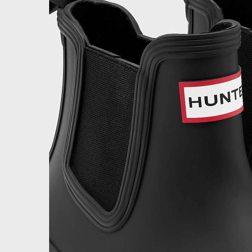 Hunter Women's Original Chelsea Boots - Black 7 Hunter Women's Original Chelsea Boots - Black - Image 5