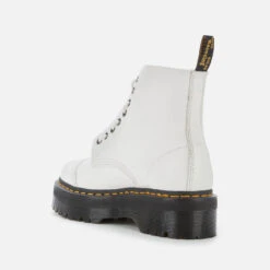 Dr. Martens Women's Sinclair Leather Zip Front Boots - White -Vans || Clarks || Ugg Sales 12596343 2014787822216910