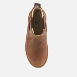 UGG Kids' Bolden Waterproof Leather Chelsea Boots - Walnut -Vans || Clarks || Ugg Sales 12614172 1114799268335976