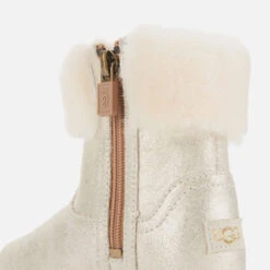 UGG Toddlers' Jorie II Metallic Suede Boots - Gold -Vans || Clarks || Ugg Sales 12614190 1574799269204062