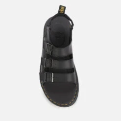 Dr. Martens Men's Solomon Hydro Leather Sandals - Black -Vans || Clarks || Ugg Sales 12645902 8064804943749806