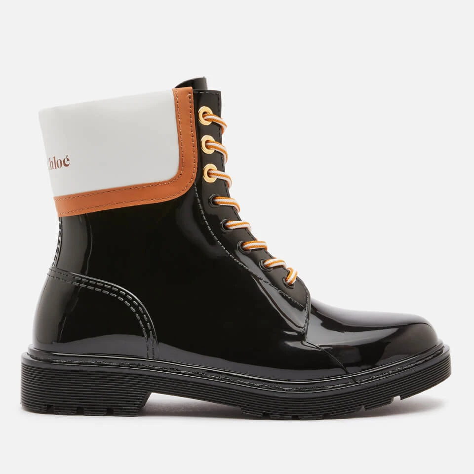 See By Chloé Women's Florrie PVC Rain Boots - Dark Red 3 See By Chloé Women's Florrie PVC Rain Boots - Dark Red