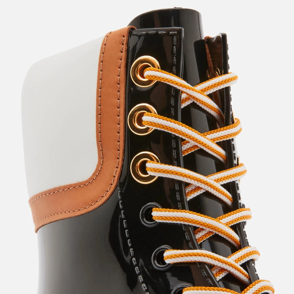 See By Chloé Women's Florrie PVC Rain Boots - Dark Red 6 See By Chloé Women's Florrie PVC Rain Boots - Dark Red - Image 4