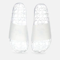 Coach Women's Ulyssa Rubber Slide Sandals - Clear