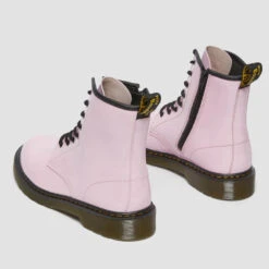 Dr. Martens Kids' 1460 Patent Lamper Lace Up Boots - Pale Pink -Vans || Clarks || Ugg Sales 12764886 1994937079390687