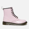 Dr. Martens Kids' 1460 Patent Lamper Lace Up Boots - Pale Pink